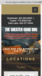 Mobile Screenshot of greatergoodbbq.com